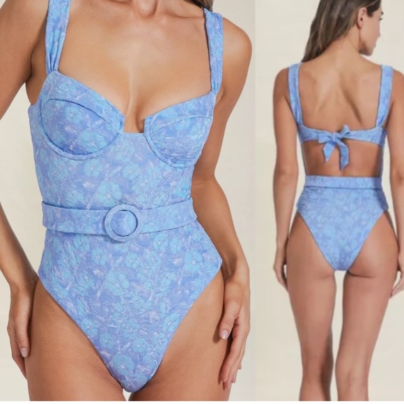 Tillie One Piece in Blooming Blue
DEVON WINDSOR - Never Worn - Picture 1 of 5